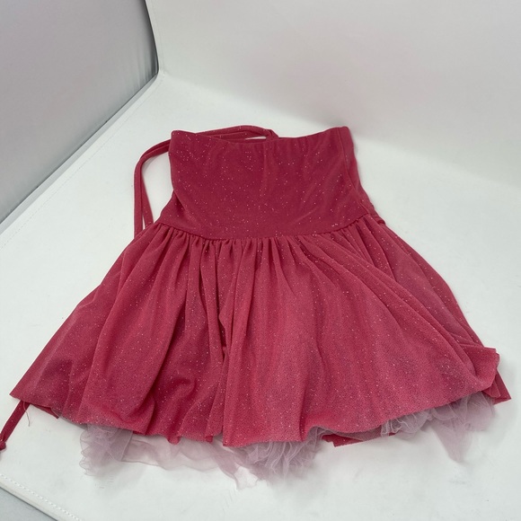 LES TOUT PETITS**Sparkly Pink Dress**Size 4 $146 - Picture 5 of 5